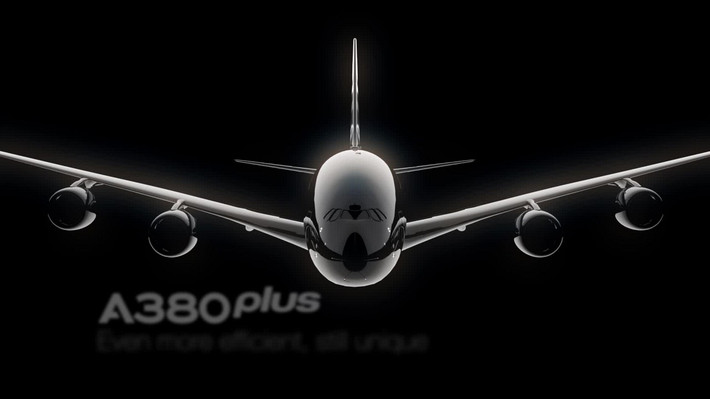 Máy bay Airbus A380Plus được cho là sẽ giúp Airbus cải thiện doanh số nghèo nàn của A380. Ảnh: Airbus.