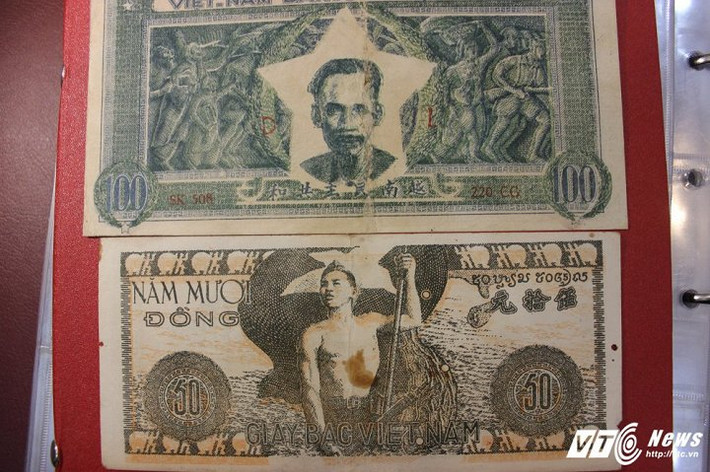 Sau đó, việc liên lạc giữa địa phương và trung ương có nhiều khó khăn, nên chính quyền trung ương cho phép Trung Bộ và Nam Bộ phát hành tiền riêng. Tiền này có mệnh giá 1 đồng, 5 đồng, 20 đồng, 50 đồng, 100 đồng.
