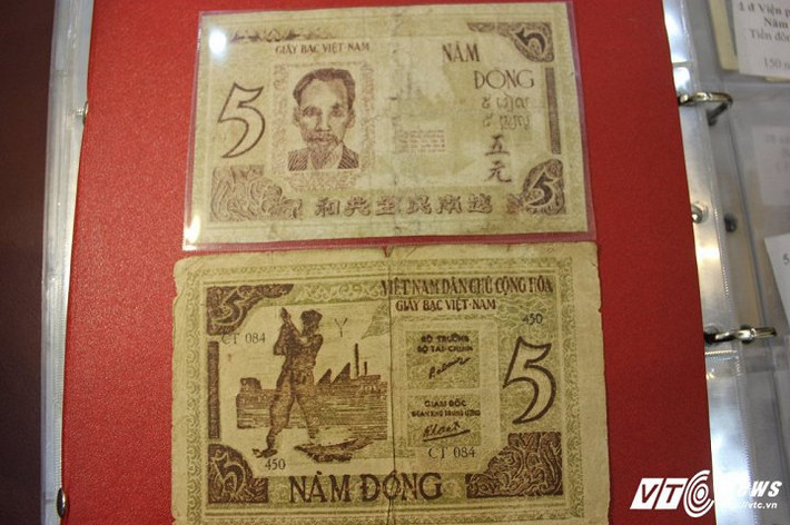 Các loại giấy bạc đều có số Ả Rập, chữ quốc ngữ, chữ Hán, Lào, Campuchia chỉ mệnh giá, có ký tên Bộ trưởng Bộ Tài chính (Phạm Văn Đồng hoặc Lê Văn Hiến) và Giám đốc Ngân khố trung ương.