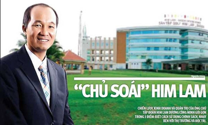 Cùng với đó là dự án sân golf Tân Sơn Nhất của tập đoàn Him Lam cũng được người dân đặc biệt quan tâm. Ảnh: Vietnamnet.