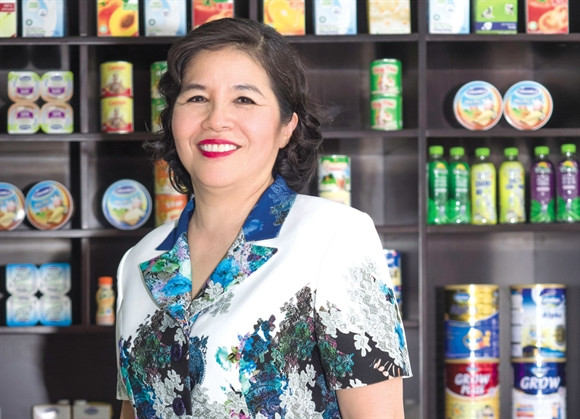Dưới sự lãnh đạo của bà Liên, doanh nghiệp sữa Việt Nam đã trở thành tập đoàn có vốn hóa lớn nhất thị trường hiện nay (8,4 tỷ USD), doanh thu mỗi năm hàng tỷ USD. Ảnh: Nld.
