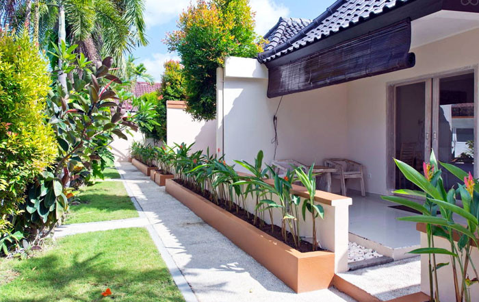 Tất cả biệt thự nghỉ dưỡng tại Kutaville đều có sân vườn riêng. Ảnh: Kutaville Villa.