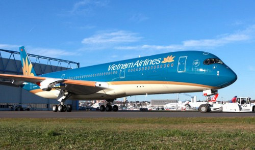 A350-900 XWB là dòng máy bay thân rộng hiện đại nhất trên thế giới hiện nay được phát triển bởi nhà sản xuất Airbus. Ảnh: Vemaybayonlines.