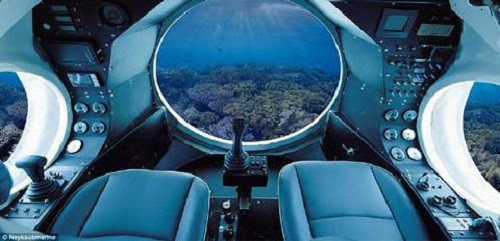 Tốc độ di chuyển 12 hải lý/giờ. Nhà sản xuất đánh giá đây là tàu ngầm nhanh như cá mập.