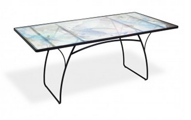 Chiếc bàn kính Abcdna Oshun Glass Dining Table có giá 7,995 triệu USD (tương đương 175 tỷ đồng).