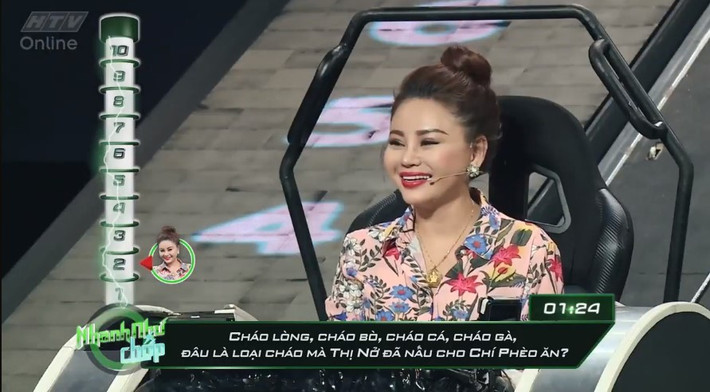 Nghệ sỹ hài Lê Giang cũng từng khiến khán giả phải cười bò với câu trả lời thể hiện lỗ hổng lớn trong kiến thức văn học. Cụ thể, khi tham gia chương trình Nhanh Như Chớp, trước câu hỏi: “Cháo lòng, cháo bò, cháo cá, cháo gà, đâu là loại cháo Thị Nở đã nấu cho Chí Phèo ăn?”, Lê Giang đã tự tin trả lời là “cháo lòng”.