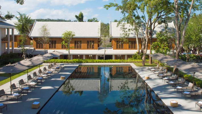 Khách sạn Avani Luang Prabang (Lào) mang kiến trúc Pháp cổ, cung cấp 53 phòng nghỉ sang trọng.