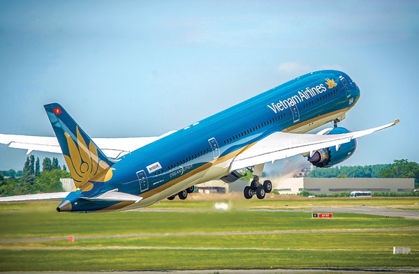 Vietnam Airlines cũng góp mặt trong danh sách. Hãng hàng không này đã giữ vững chất lượng dịch vụ tiêu chuẩn quốc tế 4 sao trong 3 năm liên tiếp và hướng tới chất lượng 5 sao dự kiến từ năm 2020. Ảnh: Vietnam Airlines.