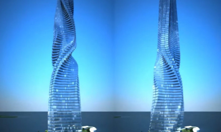 Tòa tháp Dynamic Tower được khởi công từ năm 2008 và dự kiến hoàn thành vào năm 2020.