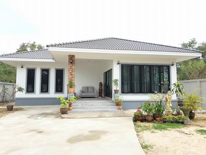 Các chi tiết trang trí đơn giản nhưng mang lại hiệu quả thị giác cao cho ngôi nhà. Ảnh: Nhà đẹp.