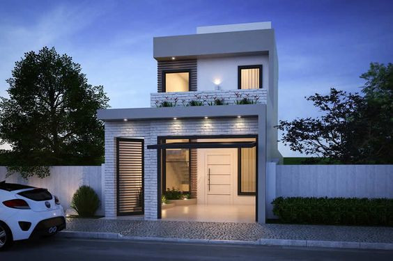 Nhà phố gác lửng ngày càng được ưa chuộng bởi phù hợp với nhiều diện tích khác nhau. Ảnh: Xaynhapho.
