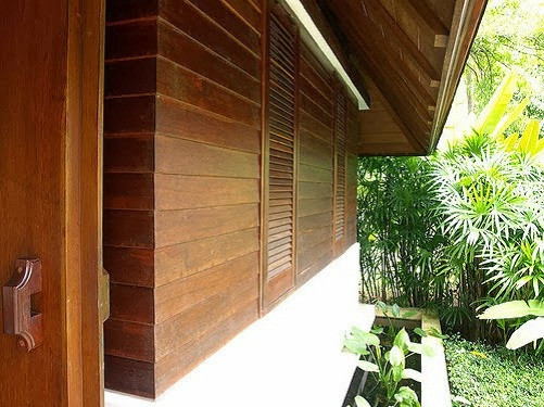 Gạch ốp tường giả gỗ mang đến cảm giác ấm áp, thân thiện cho mọi không gian nhà ở. Ảnh: LinkedIn.