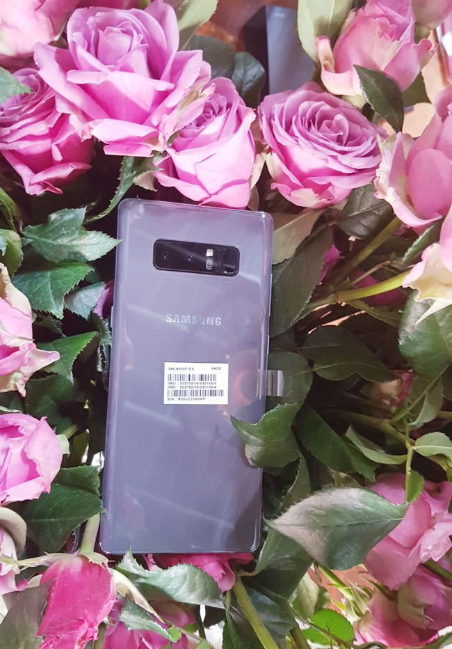 Camera kép của Galaxy Note8 hiện nay được đánh giá cao nhất trong làng smartphone.