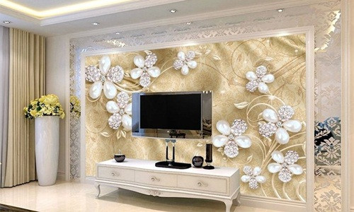 Sử dụng gạch ốp tường bằng kim loại là một ý tưởng khá mới mẻ và thú vị. Ảnh: Gachvietceramics.