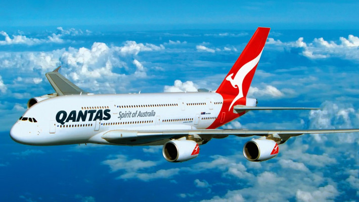 Báo cáo cho biết hãng hàng không Qantas sử dụng nhiên liệu kém hiệu quả do dùng các loại máy bay cũ hơn. Ảnh: Skytrax Ratings.