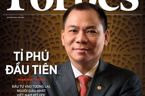 Nửa cuối năm 2017, nhà đầu tư rất ngạc nhiên khi chứng kiến cổ phiếu Tập đoàn Vingroup của ông Vượng (VIC) bứt phá. Ảnh: Vietnamnet.