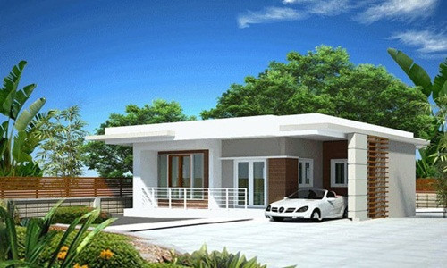 Kiểu dáng đơn giản nhưng vẫn bắt mắt và tinh tế. Ảnh: Kientrucnhadep24h.