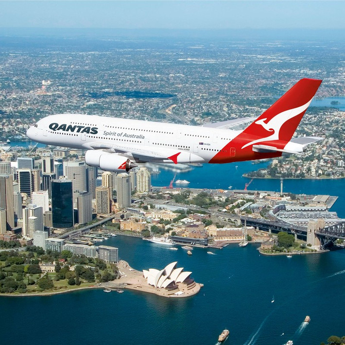 Qantas nằm trong top 5 hãng hàng không tốt nhất Australia năm 2005, 2006 và 2008 do Skytrax bình chọn. Ảnh: TweakTown.
