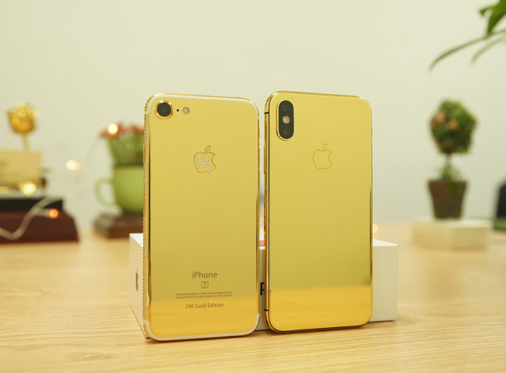 Thời gian mạ vàng cho iPhone X từ 2 - 4 ngày.