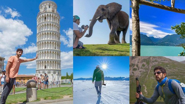Fazza thích đi du lịch, khám phá nhiều nơi trên thế giới như Tanzania, Iceland, Canada, Italy, Anh...