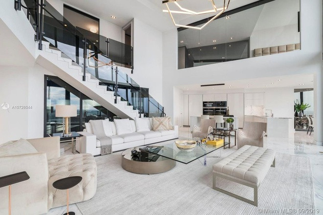 Hồi tháng 12/2019, Messi chi 5 triệu USD để sở hữu một căn hộ cao cấp rộng hơn 330 m2 ở thành phố Miami (Florida, Mỹ). Ảnh: Miami MLS.