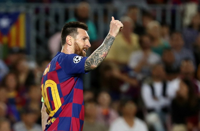 Mới đây, trên trang cá nhân, siêu sao người Argentina Lionel Messi khẳng định anh cùng các đồng đội sẽ giảm 70% lương để giúp Barca trong giai đoạn khó khăn vì COVID-19. Ảnh: Getty.