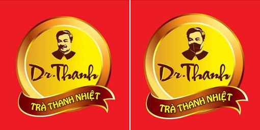 Thương hiệu trà thanh nhiệt Dr Thanh công bố logo mới, với hình ảnh nhà sáng lập Trần Quí Thanh đeo khẩu trang. Thông điệp của tập đoàn Tân Hiệp Phát là "Hãy cùng tuân thủ các chỉ đạo phòng chống virus COVID-19".