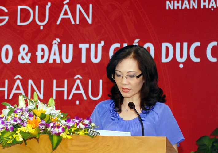 Bà Lê Thị Thúy Ngà - Chủ tịch CTCP Tập đoàn Nam Cường nằm trong số những nữ đại gia "hét ra lửa" trong làng địa ốc Việt. Ảnh: Zing.