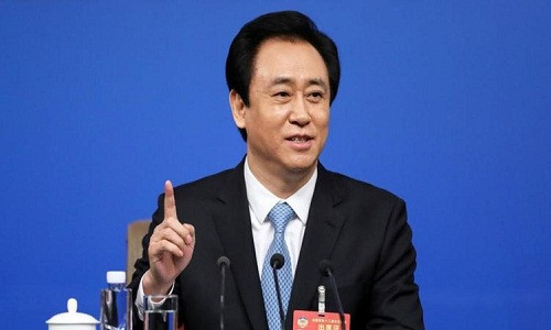 Nguồn tin mới nhất trên CNBC cho biết, tỷ phú giàu nhất Trung Quốc năm nay là ông Hứa Gia Ấn, Chủ tịch tập đoàn Hằng Đại (China Evergrande). Ảnh: Reuters.