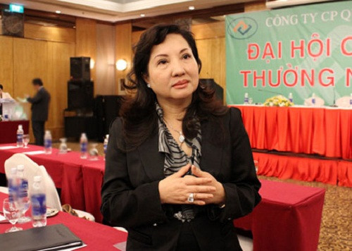 Trên thị trường chứng khoán và bất động sản, bà Nguyễn Thị Như Loan - mẹ Cường đô la vẫn là một cái tên nổi tiếng. Bà Loan hiện là Chủ tịch HĐQT kiêm Tổng Giám đốc Công ty Cổ phần Quốc Cường Gia Lai. Ảnh: GiaoducVN.