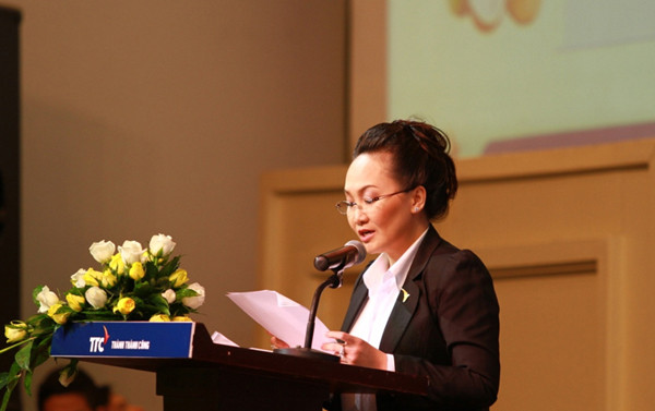 Bà Đặng Huỳnh Ức My là con gái của ông Đặng Văn Thành và bà Huỳnh Bích Ngọc. Sinh ra trong gia đình có truyền thống kinh doanh, cộng với khả năng trời phú, bà Ức My nhanh chóng khẳng định được tên tuổi trên thương trường. Ảnh: Đại Lộ.