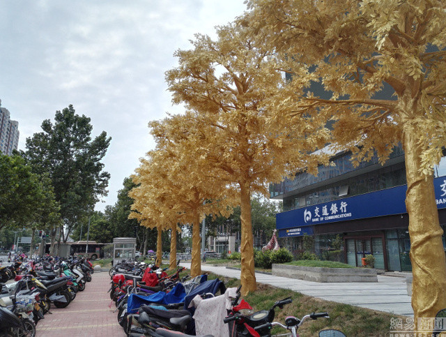 Không ít người tỏ ra nể phục trước độ chịu chơi của ngân hàng. Ảnh: Shanghaiist.