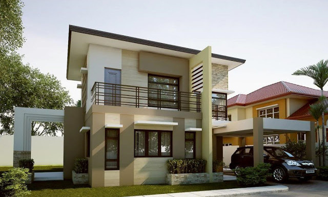 Tất cả kiến trúc đều được kết hợp hoàn hảo với nhau từ viền cửa, tay vịn ở lan can cho đến cột nhà và các phần trang trí. Ảnh: Highland Desigh & Engineering.