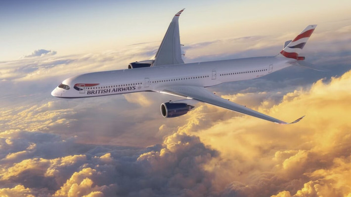 Airbus A350-1000 dài 73,79 mét, sải cánh 64,75 mét, có 369 ghế ngồi (54 hạng thương gia, 315 hạng phổ thông). Ảnh: Wiki