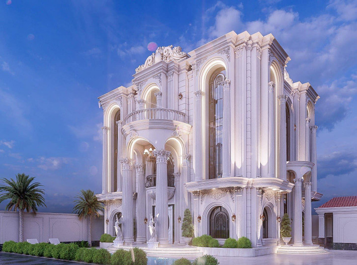 Có thể thấy, căn biệt thự của Hoa hậu Phương Lê có thiết kế hiện đại và cực kỳ hoành tráng. Ảnh: FBNV
