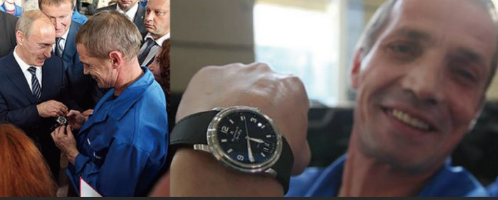 Blancpain Léman Aqua Lung Grande Date cũng là chiếc đồng hồ thường xuyên được Tổng thống Nga Putin đeo trên tay. Đồng hồ có giá khoảng 12.500 USD (tương đương 287 triệu đồng).