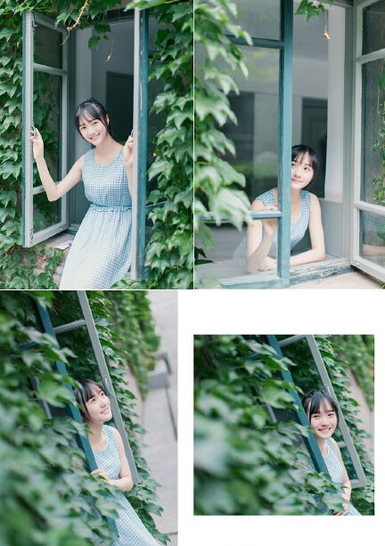Nụ cười luôn rạng ngời trên môi của nữ sinh viên xinh đẹp.