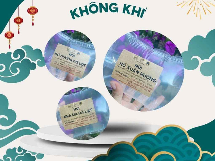 Đặc biệt, những chiếc túi, lọ đựng không khí Đà Lạt có giá 15.000 đồng được nhiều người trải nghiệm. Video hít sản phẩm của các bạn trẻ đã tạo năng lượng tích cực, khiến người xem bật cười. Một số video thậm chí còn thu hút hơn 15 triệu lượt xem.