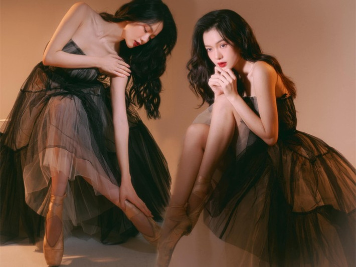 Yên Đan thu hút người đối diện nhờ sở hữu thân hình "mình hạc xương mai".