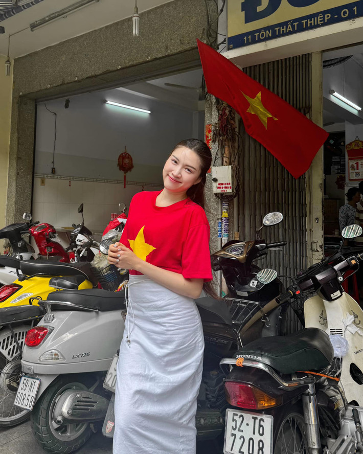 Bài đăng của nữ MC chân dài nhất Việt nam nhận được sự ủng hộ của bạn bè và fan.