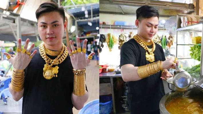 Khi quán đóng cửa, Cường sẽ tháo ra lau chùi và cất vào tủ. Cường chia sẻ cậu không hề sợ bị cướp giật vì nếu sợ đã không bao giờ trưng diện như vậy.