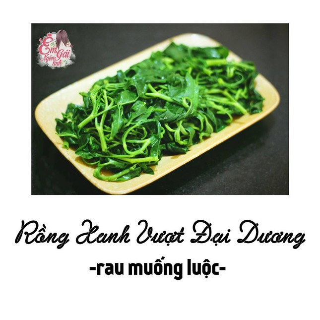 Phải trải qua phong ba bão táp mới có thể luộc được mớ rau hoàn hảo như "rồng xanh vượt đại dương".