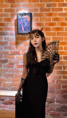 Đoan Tâm thường chú ý đến chế độ ăn uống và chăm chỉ tập luyện thể dục để giữ gìn vóc dáng săn chắc, gợi cảm