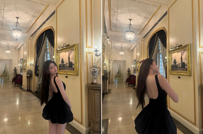 Nhiều fan phải khen ngợi Hạt Dẻ bằng nhiều mỹ từ điển hình như: "Chỉ cần nhìn bóng lưng thôi cũng đã thấy xinh lắm rồi"....