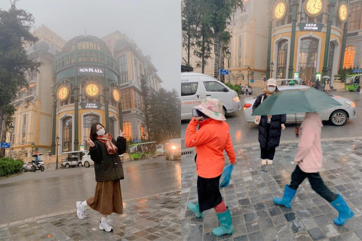 Đính kèm loạt ảnh này, khổ chủ cũng không quên chia sẻ dòng trạng thái: "Đi Sapa cùng bạn thân và cái kết. Mình chụp bạn hết mình, bạn chụp lại hết hồn".