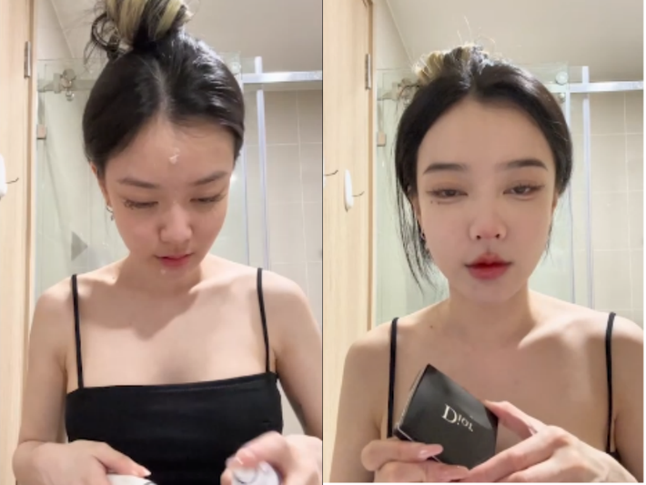 Được biết, cô nàng tên thật là Trần Đỗ Ái Thiên, tên thường gọi là Vic, hiện đang kinh doanh spa làm đẹp tại Thành phố Hồ Chí Minh.