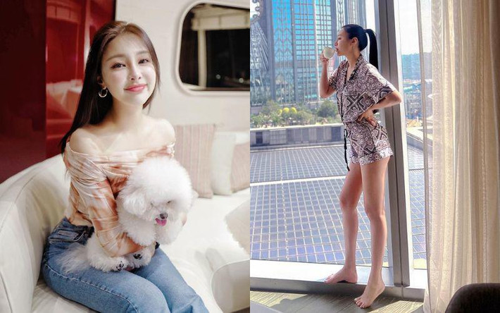 Tuy không có chiều cao ấn tượng, nhưng thân hình vòng nào ra vòng nấy cùng nước da trắng mịn đủ giúp những bức ảnh của nữ thần Hồng Kông nhận về lượt tương tác 'khủng'.