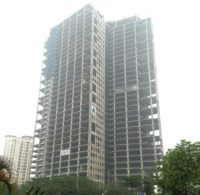 Dự án được khởi công ngày 20/1/2015 và dự kiến hoàn thành vào quý IV/2018. Tuy nhiên, hiện tại đã sắp bước sang quý II/2019 nhưng mới chỉ xây xong phần thô.