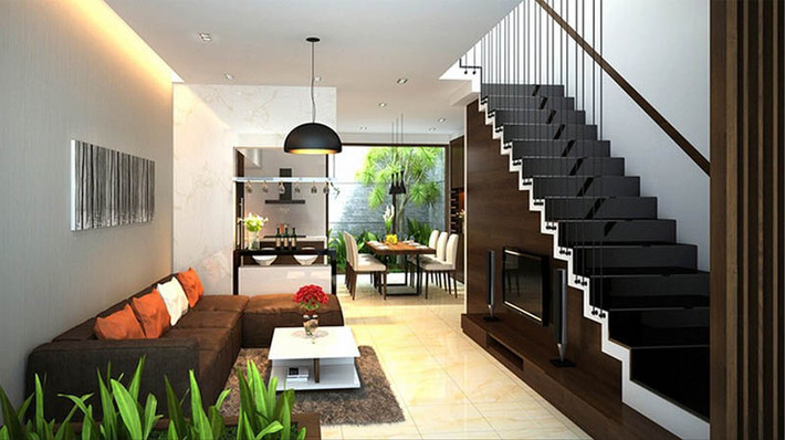 Thay vào đó, chỉ cần giữ một tông màu nền trong không gian cố định và thêm màu sắc mới mẻ thông qua các món đồ trang trí.