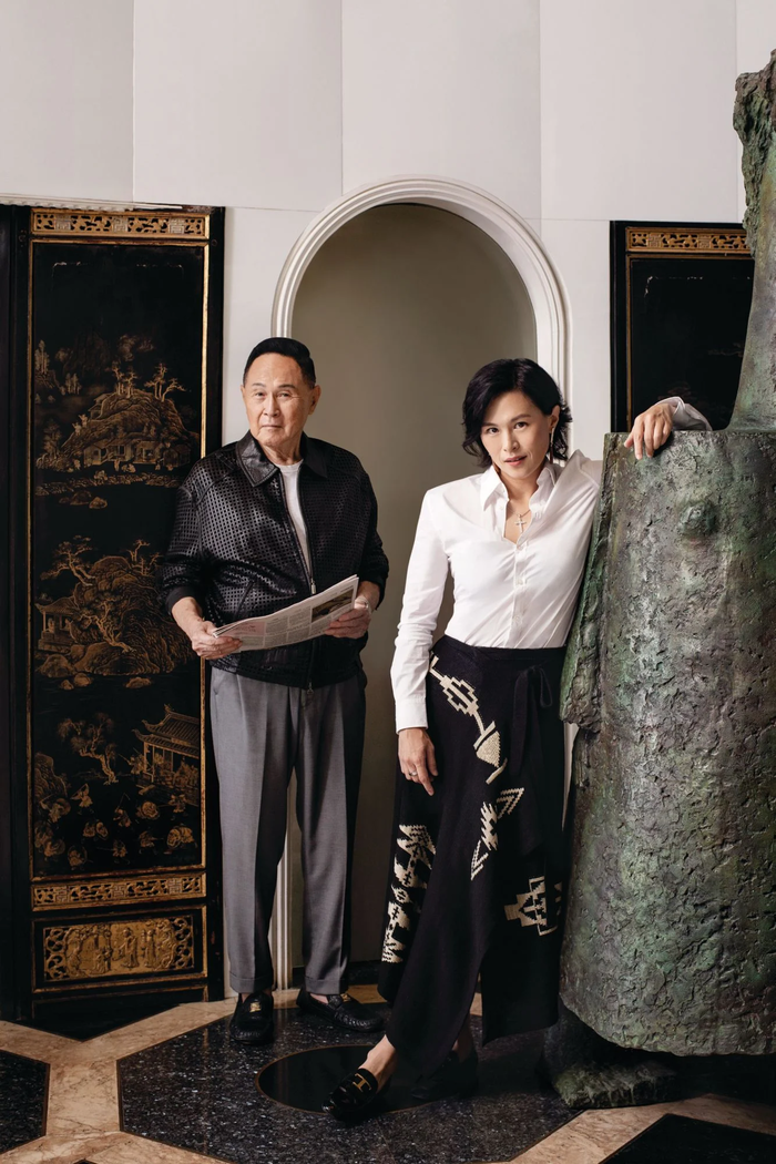 Trước đó, vào năm 2012, ông Cecil Chao treo thưởng 65 triệu USD để kén rể. Giải thưởng đã thu hút hơn 20.000 người tham gia thử sức. Tuy nhiên, con gái ông là Gigi Chao vẫn không lay chuyển. Ảnh: Tatlerasia